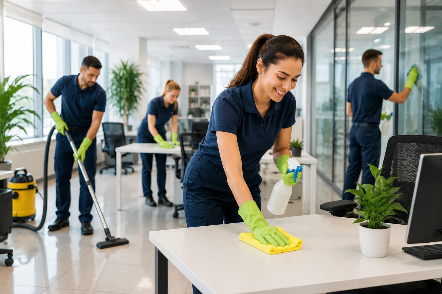 Commercial office cleaning Qatar