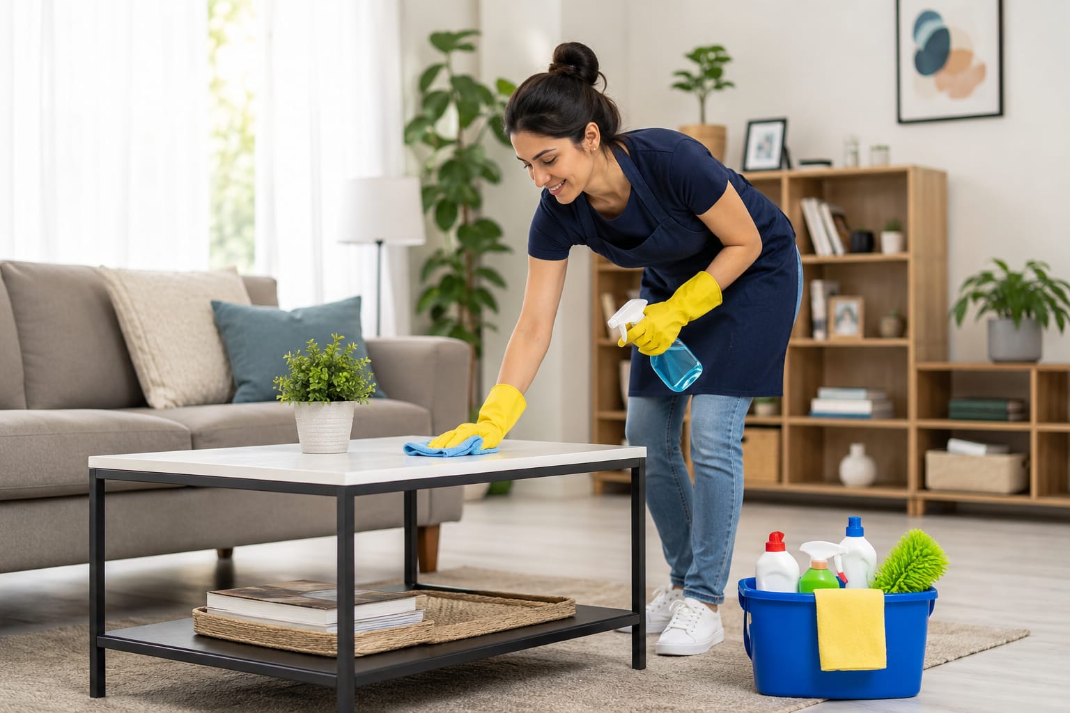 Trained cleaning staff Qatar